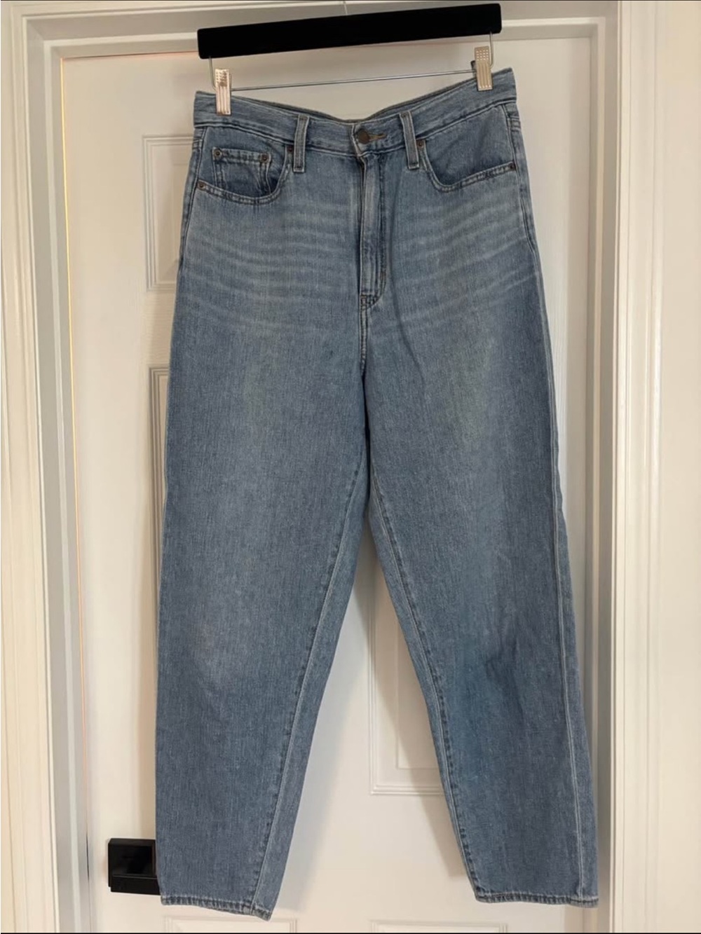 Levi's Light Blue High Loose Taper Jeans